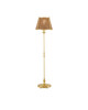 Currey and Company - 8000-0141 - One Light Floor Lamp - Deauville - Natural/Polished Brass