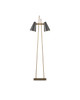 Currey and Company - 8000-0163 - LED Floor Lamp - Duet - Oil Rubbed Bronze/Antique Brass
