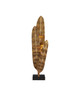 Currey and Company - 8000-0164 - LED Floor Lamp - Musa - Vintage Brass/Black