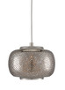 Currey and Company - 9000-0688 - One Light Pendant - Pepper - Nickel/Silver