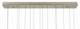 Pepper 15 Light Pendant (9000-0692)