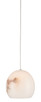 Currey and Company - 9000-0895 - One Light Pendant - Lazio - White/Silver