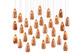 Currey and Company - 9000-0907 - 30 Light Pendant - Rame - Copper/Silver