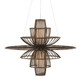 Currey and Company - 9000-0964 - Two Light Chandelier - Benjiro - Cupertino/Off-White