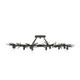 Rainforest Ten Light Semi-Flush Mount (9000-0981)