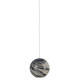 Currey and Company - 9000-1005 - One Light Pendant - Palatino - Earth with Speckles/Silver