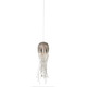 Currey and Company - 9000-1026 - One Light Pendant - Medusa - Nickel/Clear/Silver