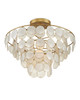 Bon Vivant One Light Semi-Flush Mount (9000-1087)