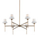 Etiquette Six Light Chandelier (9000-1092)