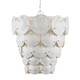 Currey and Company - 9000-1113 - Five Light Chandelier - Tulum - White/Sugar White