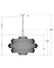 Antibes Nine Light Chandelier (9000-1134)