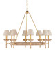 Vichy Eight Light Chandelier (9000-1143)