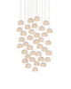 Currey and Company - 9000-1183 - 36 Light Pendant - Virtu - Natural/Silver