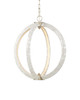 Currey and Company - 9000-1229 - LED Chandelier - Arietta - Mother of Pearl/Contemporary Silver Leaf