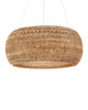 Currey and Company - 9000-1245 - Six Light Chandelier - Boucle - Natural/Beige