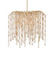 Currey and Company - 9000-1301 - Seven Light Chandelier - Kealia - Natural/Coco Cream