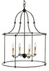Currey and Company - 9160 - Four Light Lantern - Fitzjames - Mayfair