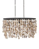 Oyster Shell Five Light Chandelier (9492)