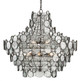 Currey and Company - 9520 - 12 Light Chandelier - Galahad - Clear/Bronze