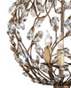 Crystal Bud Three Light Chandelier (9652)
