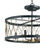 Crisscross Four Light Pendant (9902)