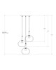 Beckett Three Light Pendant (9969)