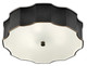Currey and Company - 9999-0046 - LED Flush Mount - Wexford - Oil Rubbed Bronze/White