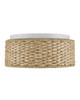 Colchester Raffia LED Flush Mount (9999-0056)