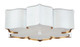 Grand Lotus Two Light Flush Mount (9999-0059)