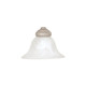 Capital Lighting - G220 - 7`` Alabaster Glass - Glass - White Faux Alabaster