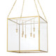 Hudson Valley - 4124-AGB - Eight Light Lantern - Catskill - Aged Brass