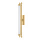 Hudson Valley - 4728-AGB - LED Bath - Plandome - Aged Brass