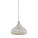 Hudson Valley - 4820-AGB - One Light Pendant - Hampstead - Aged Brass