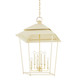 Hudson Valley - 5138-AGB/SSD - Eight Light Lantern - Natick - Aged Brass