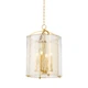 Hudson Valley - 6004-AGB - Four Light Lantern - Ramsey - Aged Brass