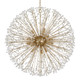 Hudson Valley - 6039-AGB - 16 Light Chandelier - Dunkirk - Aged Brass