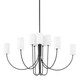 Hudson Valley - 6848-OB - Ten Light Chandelier - Harlem - Old Bronze