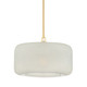 Hudson Valley - 7020-AGB - One Light Pendant - Beechurst - Aged Brass