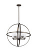 Generation Lighting - 3124605-778 - Five Light Chandelier - Alturas - Brushed Oil Rubbed Bronze