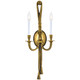 Metropolitan - N9682B - Two Light Wall Sconce - Oversized - Antique Gold