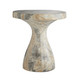 Arteriors - 5550 - Accent Table - Serafina - Sahara Faux Marble