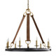 Arteriors - 84031 - Nine Light Chandelier - Chaney - Bronze