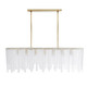 Arteriors - 89065 - Seven Light Chandelier - Leighton - Clear