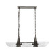 Arteriors - 89492 - Four Light Pendant - Mykonos - Clear