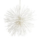 Arteriors - 89564 - Eight Light Chandelier - Finch - White Wash