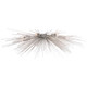 Arteriors - 89970 - Eight Light Flush Mount - Roxanne - Polished Nickel