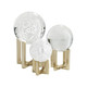 Arteriors - 9548 - Sculptures Set of 3 - Macarthurs - Clear