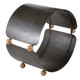 Arteriors - AFI05 - Log Holder - Cannon - Blackened Iron/Sienna