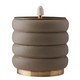 Arteriors - ARI02 - Ice Bucket - Valen - Dove Gray