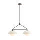 Glaze Two Light Linear Pendant (DA49001)